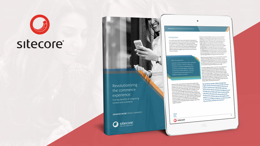 [Free e-book]: Sitecore Revolutionizing the Commerce Experience