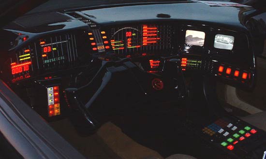 cockpit do carro KITT - implementar bpm numa organização